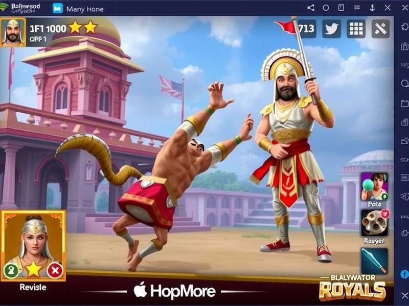 Bollywood Gladiator Royale Game Screenshot